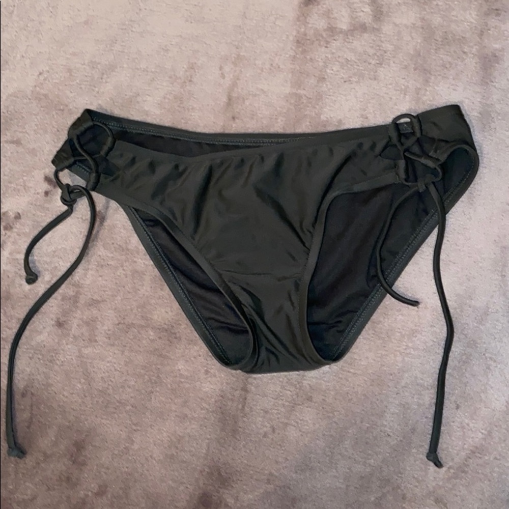 Dark Green Swimsuit Bottoms